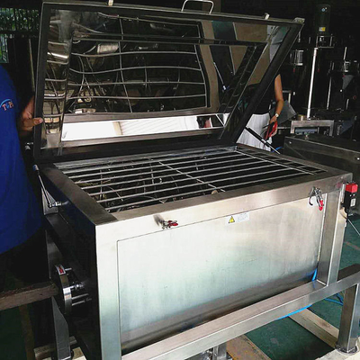 OEM 3000Lの横のリボンのミキサーのステンレス鋼の二重螺旋形のリボンの混合機