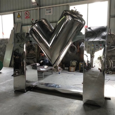 Dia 200mmの砂糖の右旋糖Vのタイプ粉のミキサーの小麦粉の微粒の混合機械