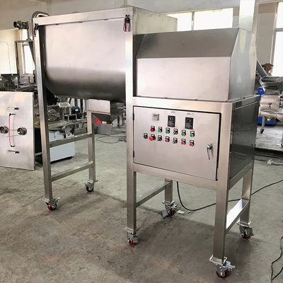5.5kw 500Lのスパイスの乾燥の粉の顔料の粉の商業二重かい横のリボンのミキサー