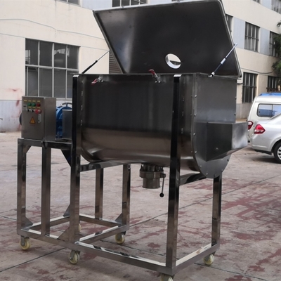 5.5kw 500Lのスパイスの乾燥の粉の顔料の粉の商業二重かい横のリボンのミキサー