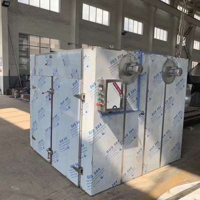 9KW中国のハーブの食糧箱形乾燥器へのセリウムのステンレス鋼の熱気のオーブンのドライヤー6KW