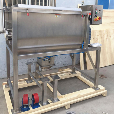 OEM 3000Lの横のリボンのミキサーのステンレス鋼の二重螺旋形のリボンの混合機
