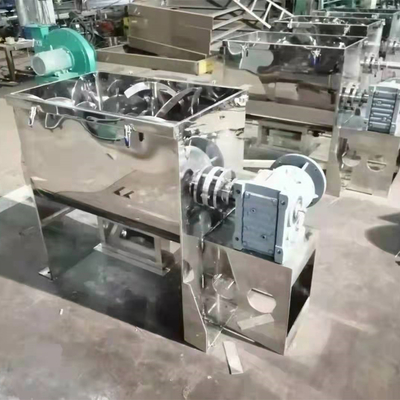 37KW Uは横のリボンの混合機のくだらない米の砂糖の塩の茶粉のミキサー機械を形づける