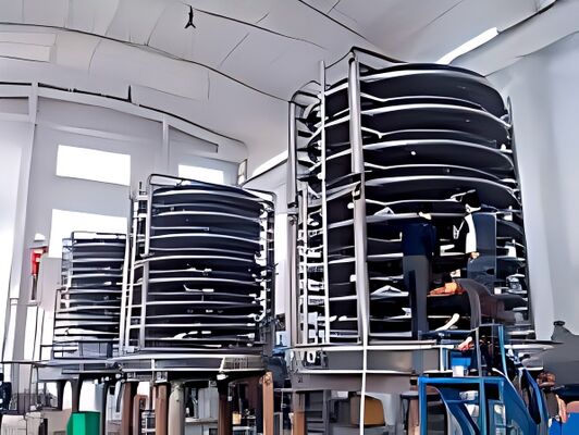 溶媒回収用の真空プレート連続乾燥機閉ループシステム