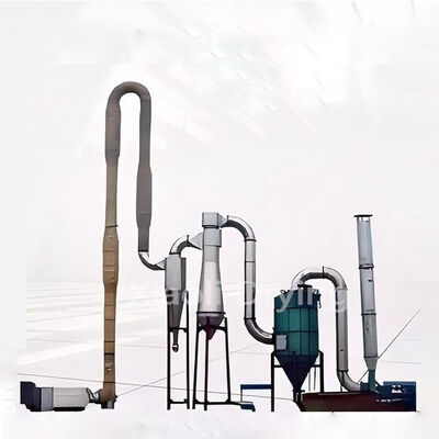 先端材料向けの高純度エネルギー効率の高い空気式フラッシュドライヤー