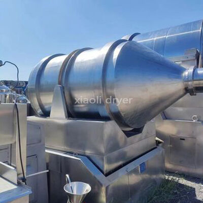 肥料産業向け 3000L 8kW バッチ式二次元ミキサー