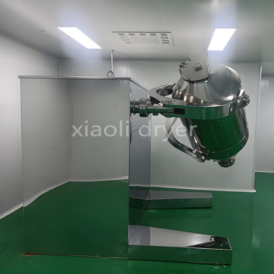 低偏析・高混合均一性バッチ式3D粉体混合機