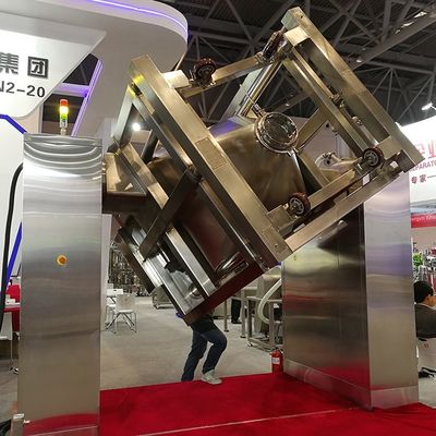 薬剤の無菌正方形の円錐形のミキサーの化学粉の微粒の混合機械