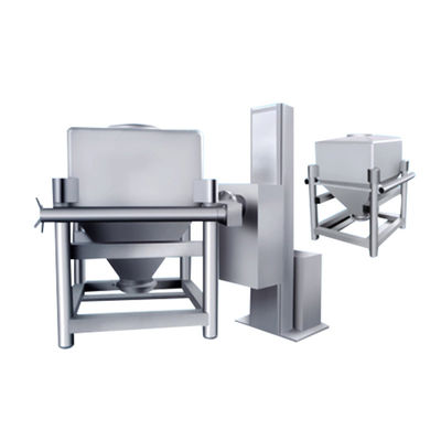 3-10rpm NTCの食糧IBC大箱の混合機ねじ固定上昇のホッパー混合機械