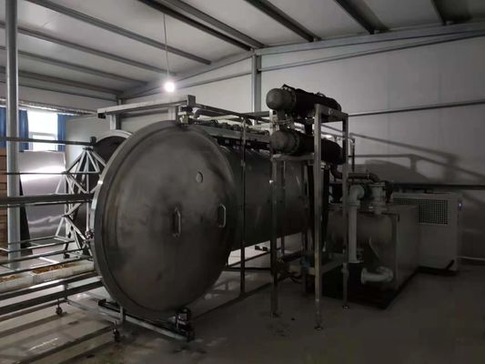 12kg/H食品加工の脱水機へのWKSのマイクロウェーブ真空のドライヤー9.6kg/H
