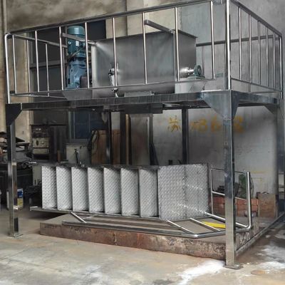 乾燥した粉の微粒の横のリボンのミキサー304の二重螺旋形のリボンの混合機