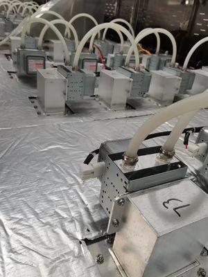 48-60kg/H Kavaの粉のマイクロウェーブ トンネル オーブンの産業乾燥機械