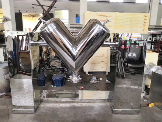 食糧企業のためのほこりのないSUS304アミノ酸Vのタイプ粉のミキサー